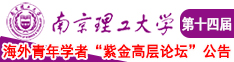 屌操屄视频南京理工大学第十四届海外青年学者紫金论坛诚邀海内外英才！